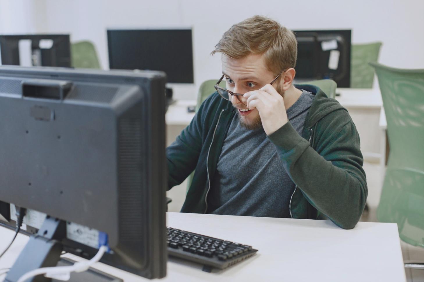 Mobile app development process showing code review and testing phases